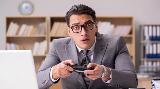 辦公游戲現(xiàn)場